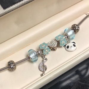 Fiora Italian Bracelet with charms